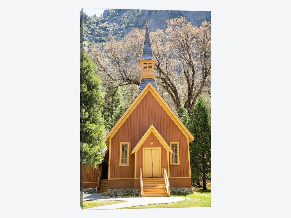 Yosemite Chapel, California, USA by Jane Rix 1-piece Art Print