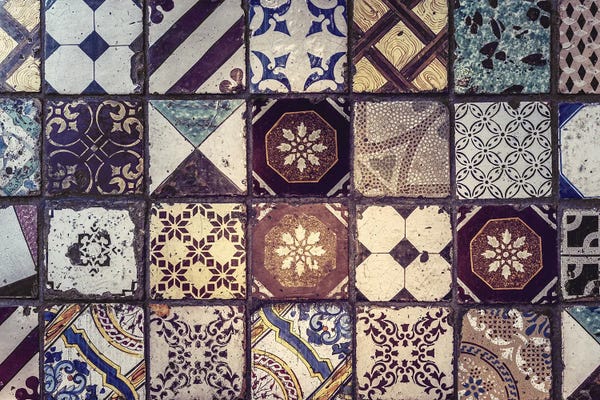 Jane Rix: Antique Decorative Floor Tiles by Jane Rix