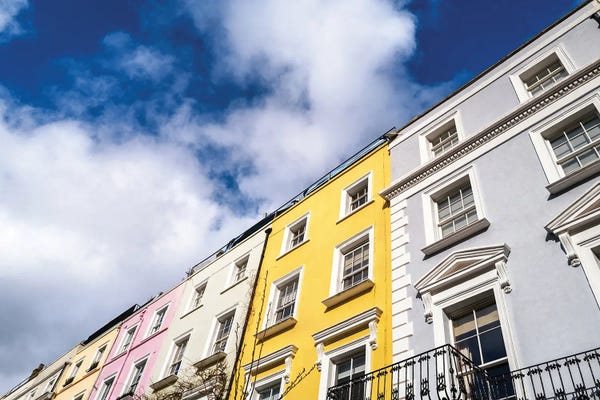 Jane Rix: Notting Hill Colourful Houses by Jane Rix