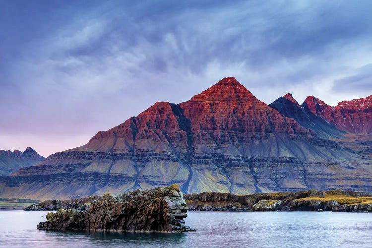 Pyramid Mountain And Lion Rock, Iceland