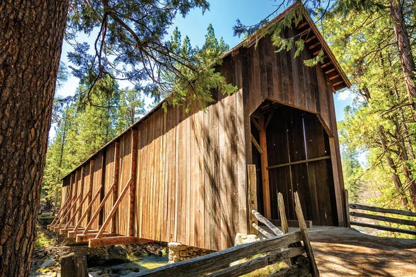 Yosemite National Park: Covered Bridge, Yosemite by Jane Rix