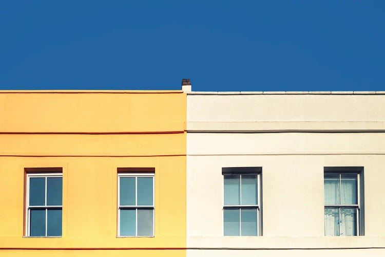 Houses And Blue Sky