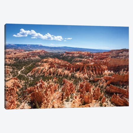 Bryce Canyon Canvas Print #JRX326} by Jane Rix Canvas Art Print