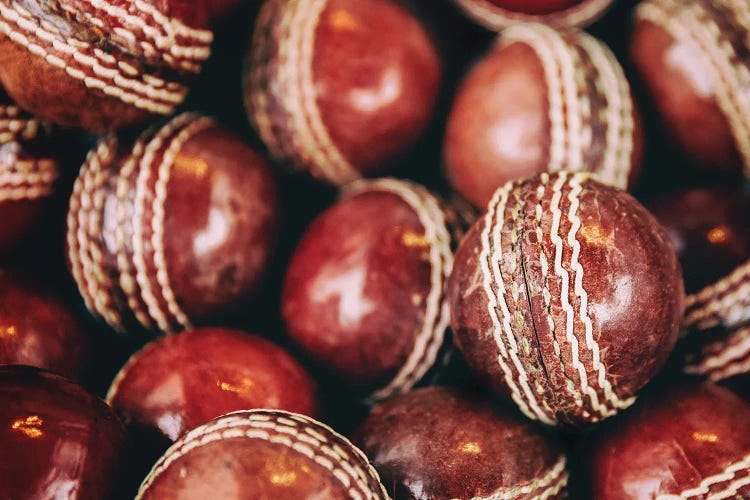 Vintage Cricket Balls by Jane Rix wall art