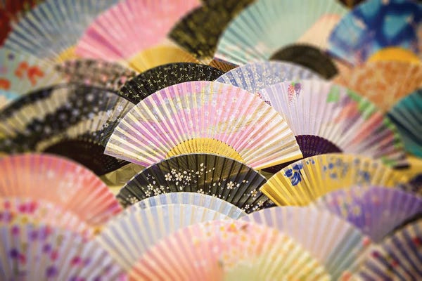 Fans: Japanese Souvenir Fans by Jane Rix