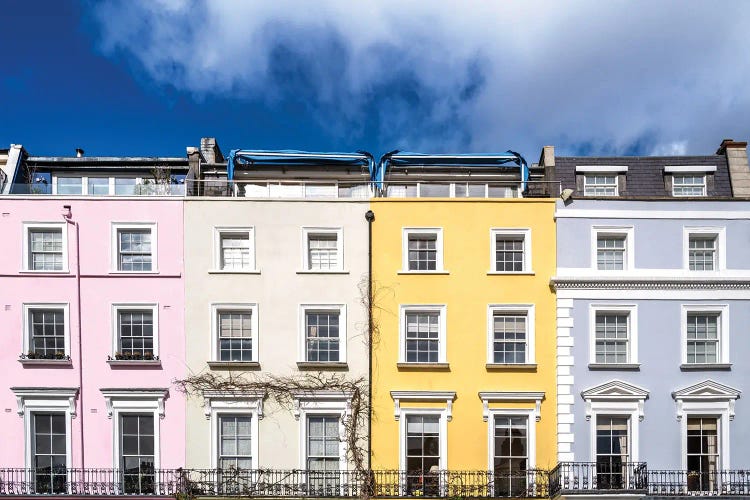 Notting Hill Street by Jane Rix wall art