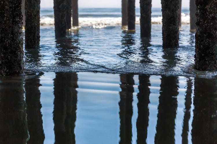 Under The Pier At Old Orchard Beach