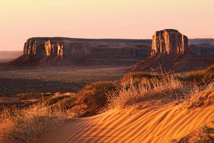 Morning Light In Monument Valley