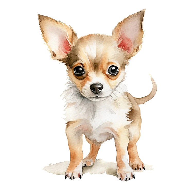 Chihuahua Puppy by Jane Rix wall art