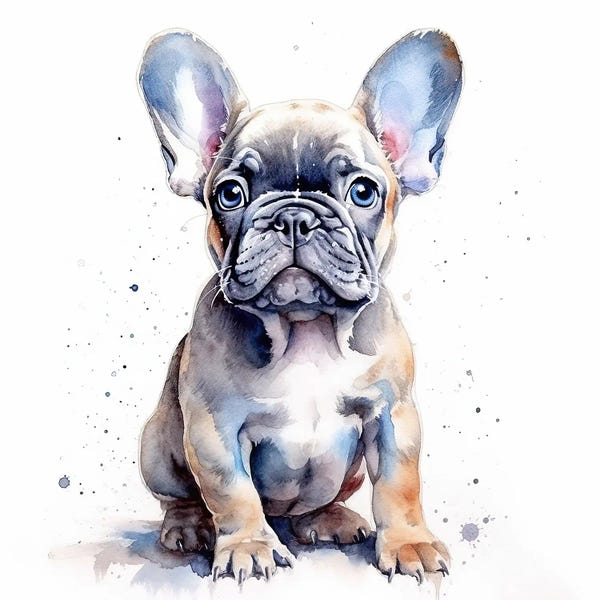 French Bulldogs: French Bulldog Pup by Jane Rix