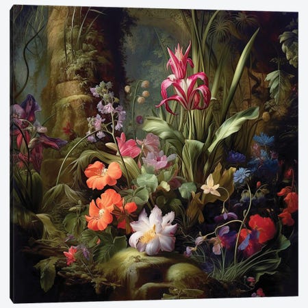 Secret Garden Canvas Print #JRX508} by Jane Rix Canvas Artwork