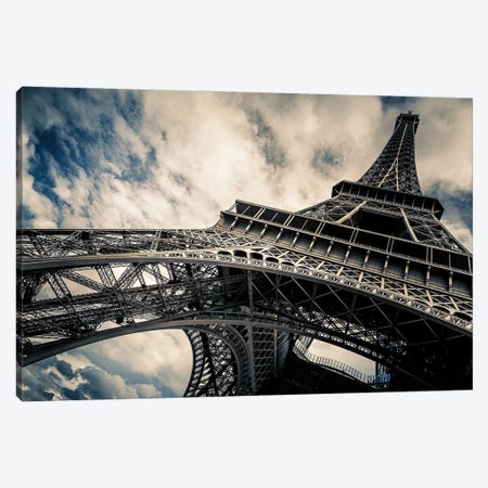 Eiffel Tower, Paris, Low Angle View Canvas Print #JRX50} by Jane Rix Canvas Print