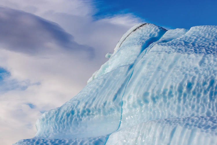 Amazing Blue Iceberg Detail