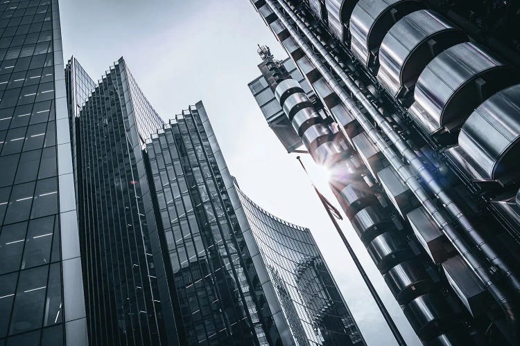 City Of London Modern Architecture by Jane Rix wall art