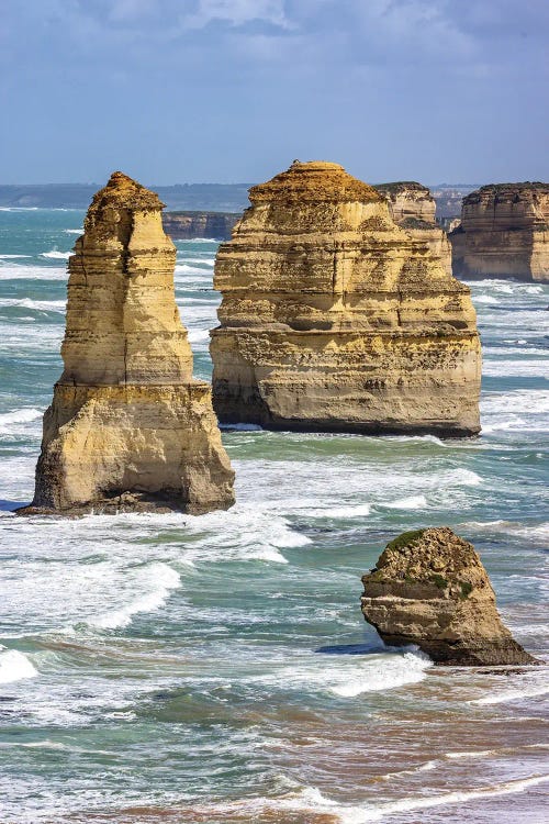 Twelve Apostles Sea Stacks, Australia by Jane Rix wall art