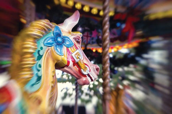 Amusement Parks: Carousel Ride by Jane Rix