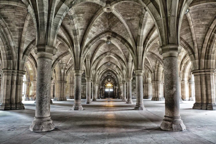 Glasgow University Cloisters, Scotland