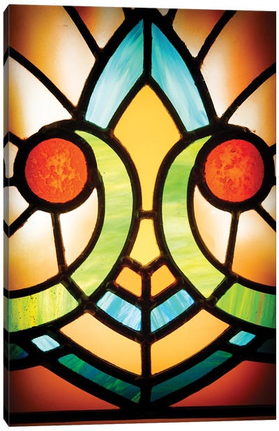Stained Glass Canvas Art Print - Jane Rix