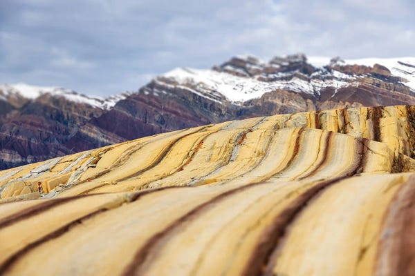 Greenland: Stone Waves Of Segelsallskapet, Greenland by Jane Rix