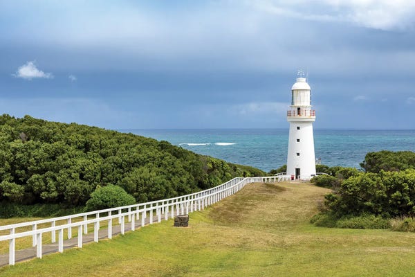 Jane Rix: Path To Otway Lighthouse, Great Ocean Road by Jane Rix