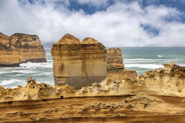 Twelve Apostles Sea Stacks And Coastline, Great Ocean Road