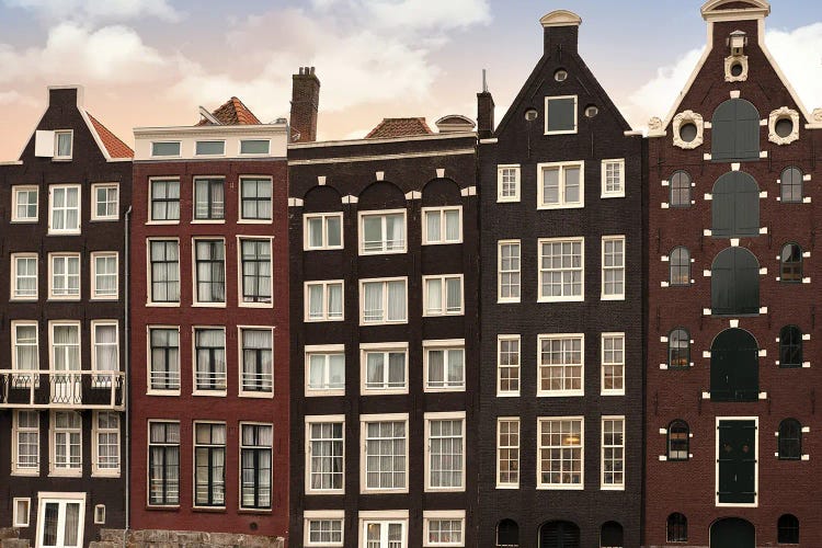 Amsterdam Architecture At Twilight