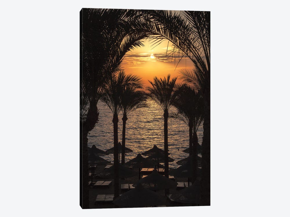 Sunrise Over The Red Sea, Egypt by Jane Rix 1-piece Canvas Art Print