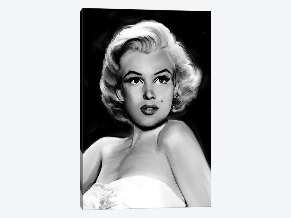 Pixie Marilyn by Jerry Michaels 1-piece Canvas Print