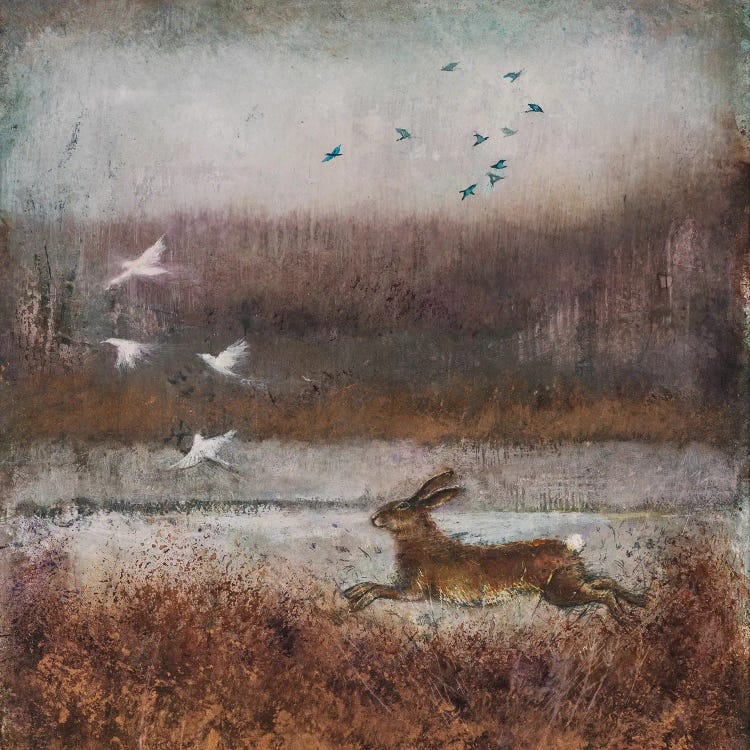 Golden Hare by Joe Ramm wall art