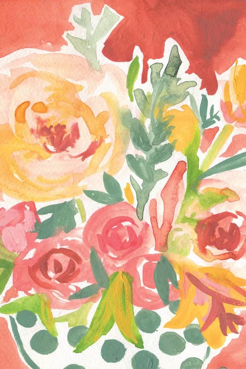 Birthday Blooms by Jessica Bruggink wall art