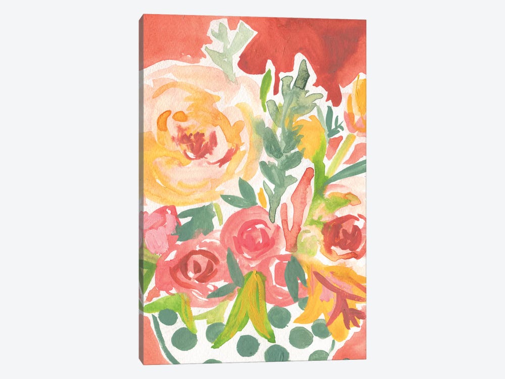 Birthday Blooms by Jessica Bruggink 1-piece Canvas Print