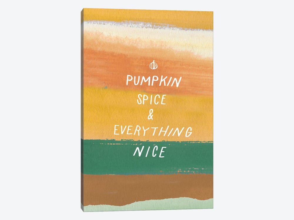 Pumpkin Spice by Jessica Bruggink 1-piece Canvas Wall Art