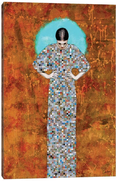 Its Ok I Canvas Art Print - Artists Like Klimt