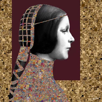 Lady Of Leonardo II by Jose Cacho canvas print