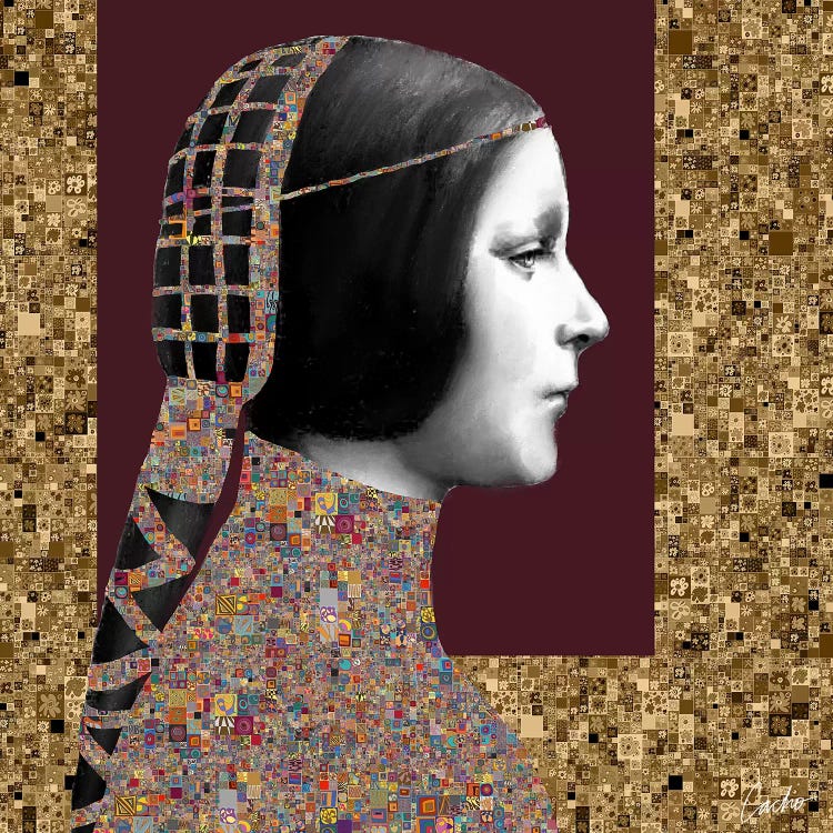 Lady Of Leonardo II by Jose Cacho wall art