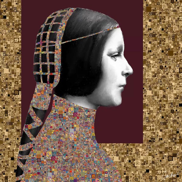 Jose Cacho: Lady Of Leonardo II by Jose Cacho