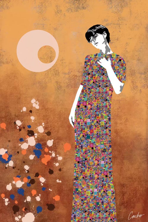Moon by Jose Cacho wall art