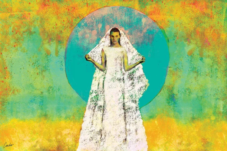 The Bride Of The Sun by Jose Cacho wall art
