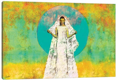 The Bride Of The Sun Canvas Art Print - Jose Cacho