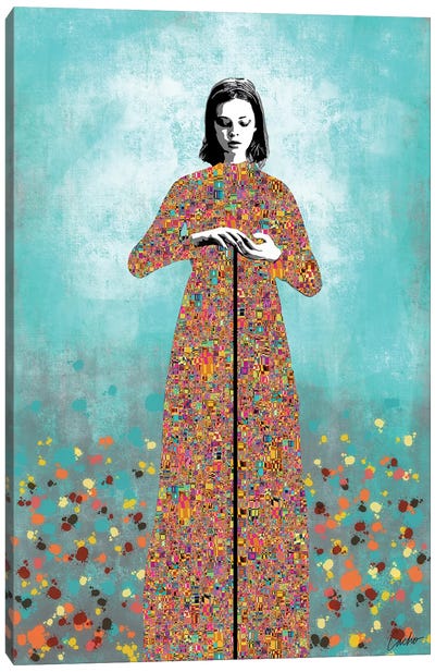 The Day I Wove My First Song Canvas Art Print - Artists Like Klimt