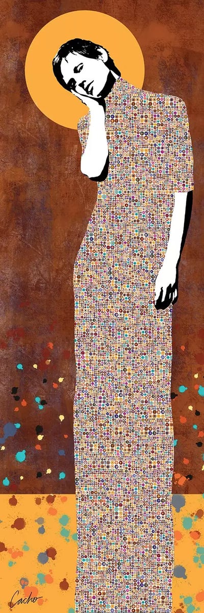 The Sound Of Anecdotes by Jose Cacho multi panel art