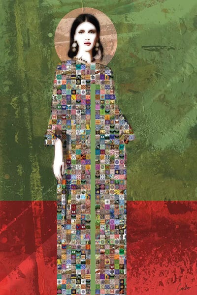 Four Elements I - Earth by Jose Cacho canvas print