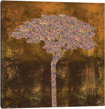 Sunset Canvas Art Print - Artists Like Klimt