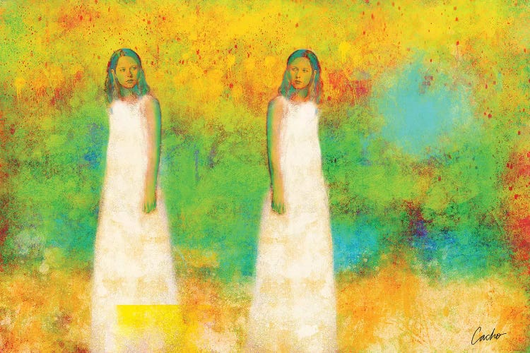 The Tow Ladies by Jose Cacho wall art