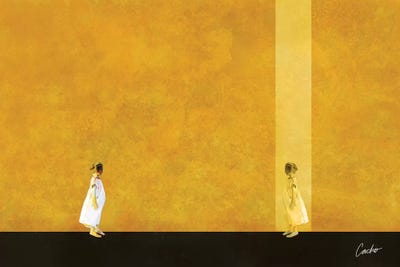 The Daughter Of The Light by Jose Cacho canvas print