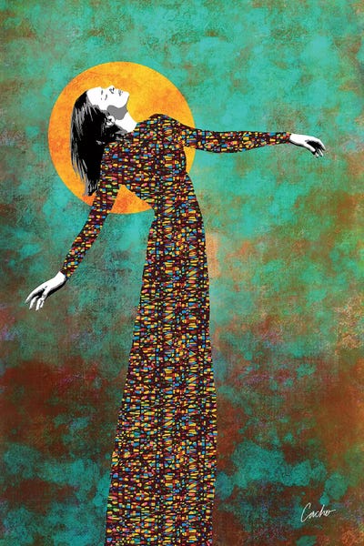 Crowning The Sun by Jose Cacho framed canvas print