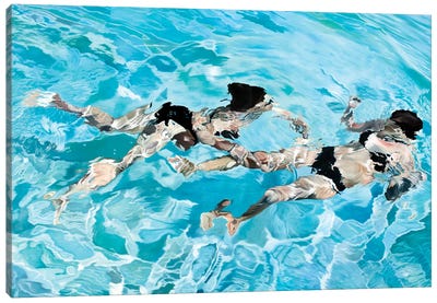 Everything You Need Lies Inside Canvas Art Print - Swimming Art