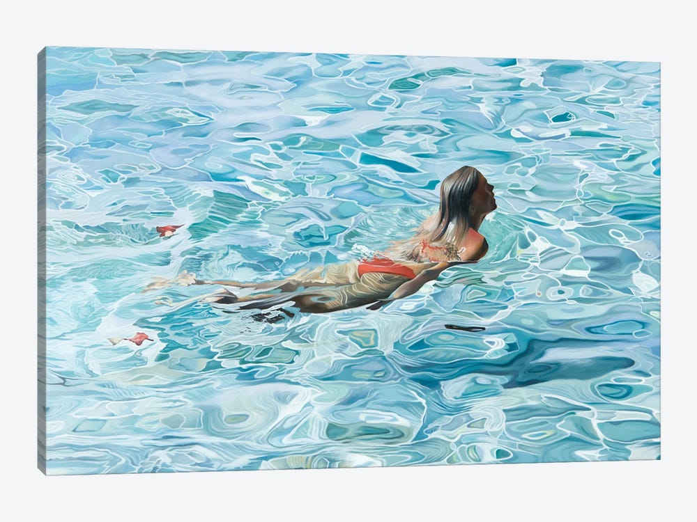 Float by Josep Moncada 1-piece Canvas Print