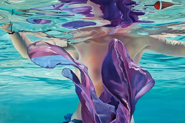 Calm Beneath The Surface: Look Breathe, Laugh Cry Alive by Josep Moncada