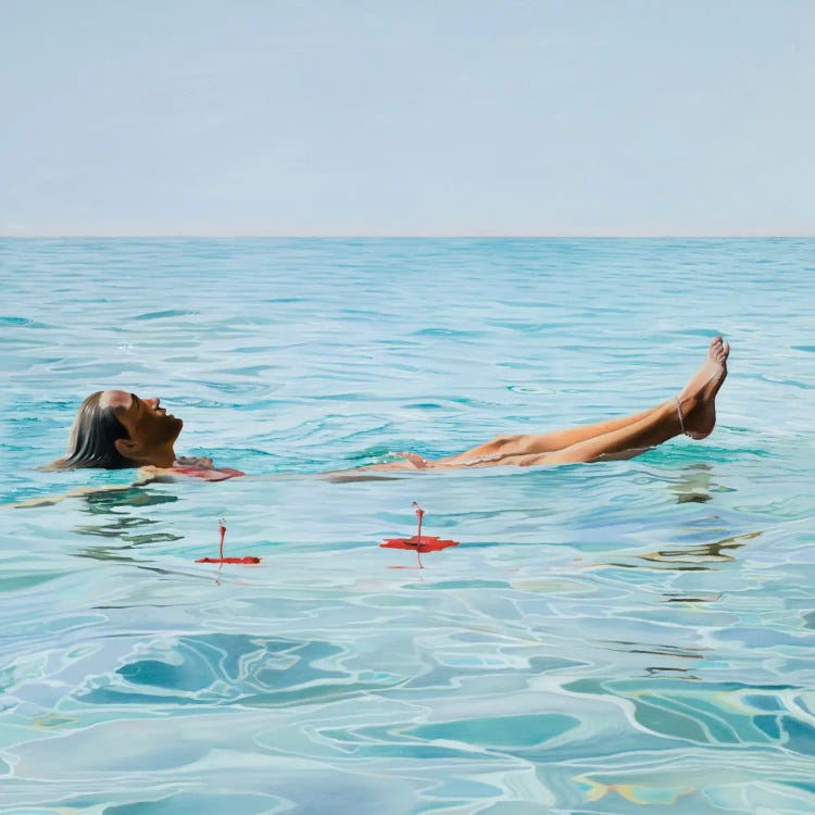 Calm by Josep Moncada wall art
